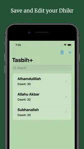 Tasbih : Daily Dhikr Counter screenshot 2