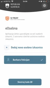 eOsebna screenshot 2