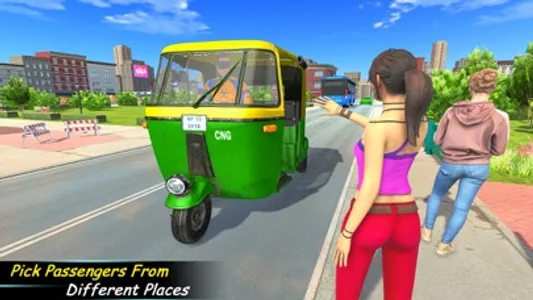 Tuk Tuk Rickshaw Driving Game screenshot 1