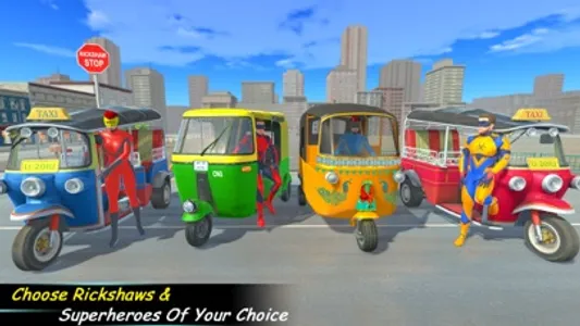 Tuk Tuk Rickshaw Driving Game screenshot 2