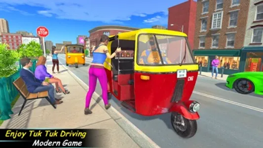 Tuk Tuk Rickshaw Driving Game screenshot 3