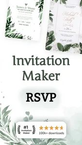 Invitation Maker: Poster, Card screenshot 0