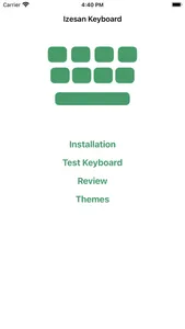 Izesan! Keyboard screenshot 1