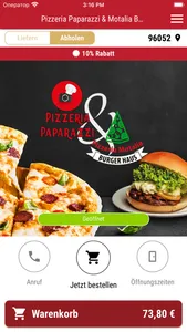 Pizzeria Paparazzi Bamberg screenshot 0