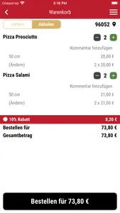 Pizzeria Paparazzi Bamberg screenshot 1