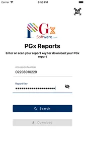 PGx Reports screenshot 1