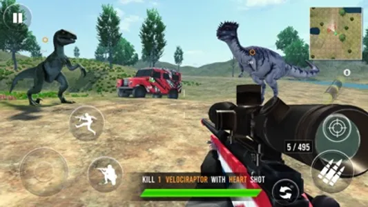 Dino Hunting World: Gun Games screenshot 0