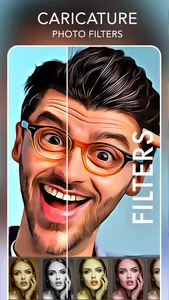 Cartoon Caricature Blend Pic screenshot 0