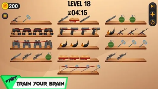 Weapon Sort Color Puzzle screenshot 4