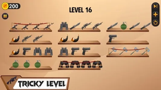 Weapon Sort Color Puzzle screenshot 7