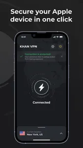 KhanVPN - VPN Location Changer screenshot 1