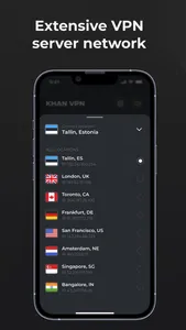 KhanVPN - VPN Location Changer screenshot 3