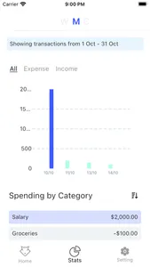 Money Fox: Expense Tracker screenshot 1