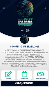 CONGRESSO SAE BRASIL 2022 screenshot 0