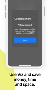 Viz: Video Resize & Compress screenshot 5