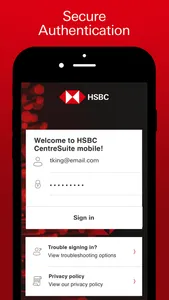 HSBC CentreSuite screenshot 0