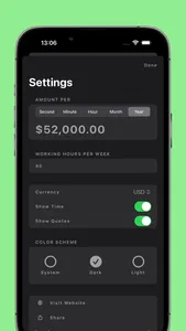 Moneyvated: Money Income Timer screenshot 2