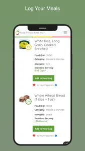 Food Fitness First screenshot 5