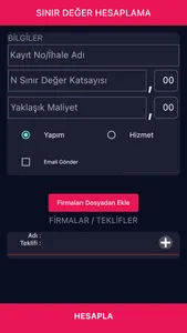 Sınır Değer Uygulaması screenshot 0