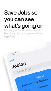 Joblee - Job Journey Organizer screenshot 0