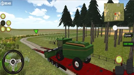 Farming Tractor Excavator 3D screenshot 1