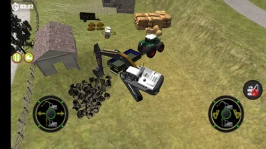 Farming Tractor Excavator 3D screenshot 3