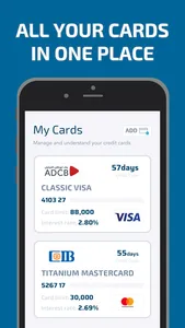 Alpha Credit Cards Manager screenshot 0