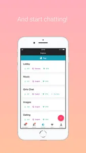 Dinchat - Meet new people screenshot 1