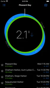 Ebb and Flow Tide Clock screenshot 0