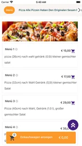 Sesam Pizza screenshot 1