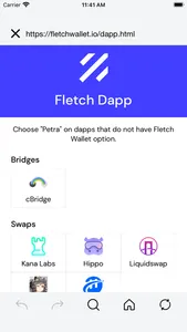 Fletch Aptos Wallet screenshot 2