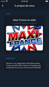 Maxi France radio screenshot 6