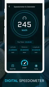 GPS Speedometer - Odometer screenshot 1