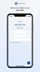 Creata Wallet screenshot 1