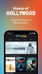 SHOQ – Live TV, Movies & more screenshot 1