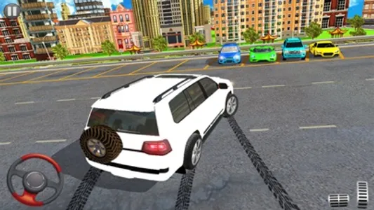 Prado Car Driving: Car Games screenshot 1