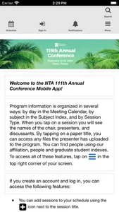 NTA 115th Annual Conference screenshot 3