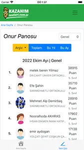 Kazanım Testleri Çöz screenshot 6