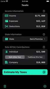 Taxatio - Tax Calculator screenshot 1