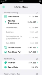 Taxatio - Tax Calculator screenshot 8