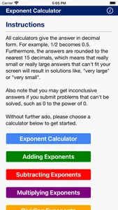 Exponent Calculator screenshot 6