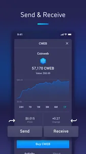 Coinweb Wallet screenshot 3