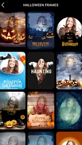 Halloween Frames & Greetings screenshot 0