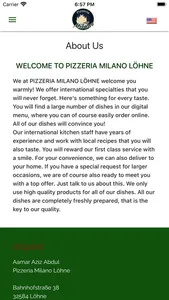 Pizzeria Milano Lohne screenshot 2