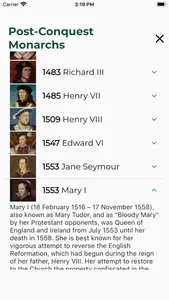 British History Timeline Quiz screenshot 2