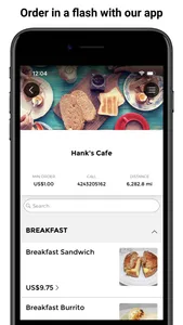 Hank's Cafe LLC screenshot 0