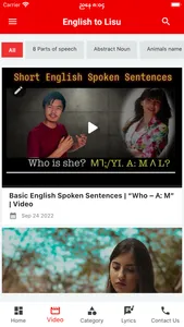 English to Lisu screenshot 1