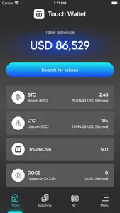 Touch Wallet — Crypto Wallet screenshot 0