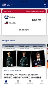 AJHL screenshot 1
