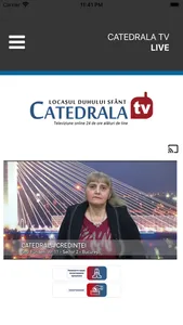 Catedrala TV App screenshot 0